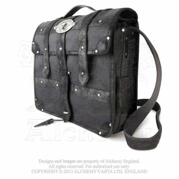 Alchemy Gothic Intrepid Valise Steampunk Bag - Picture 2 of 9